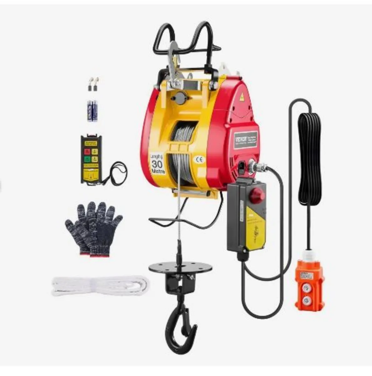 2-in-1 Electric Hoist Winch - Image 1
