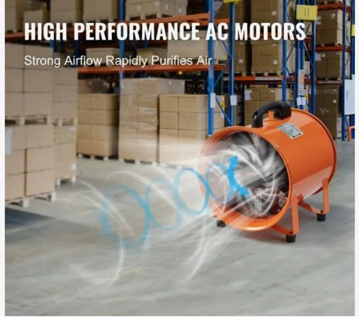 Portable Ventilator, 304.8mm Heavy Duty - Image 3