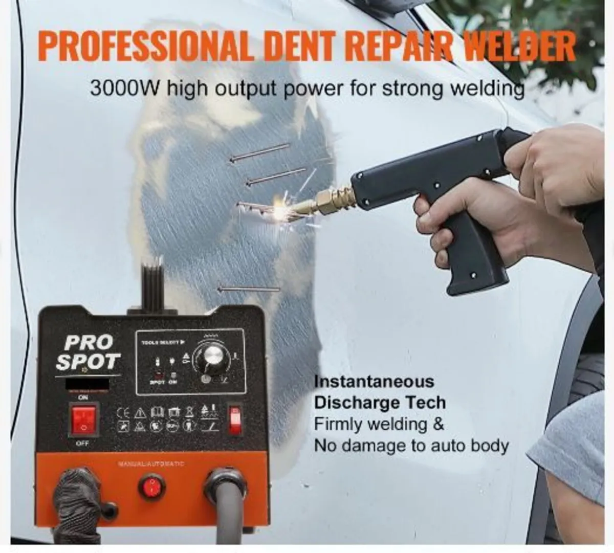 Stud Welder Dent Repair Kit 3 KW - Image 3