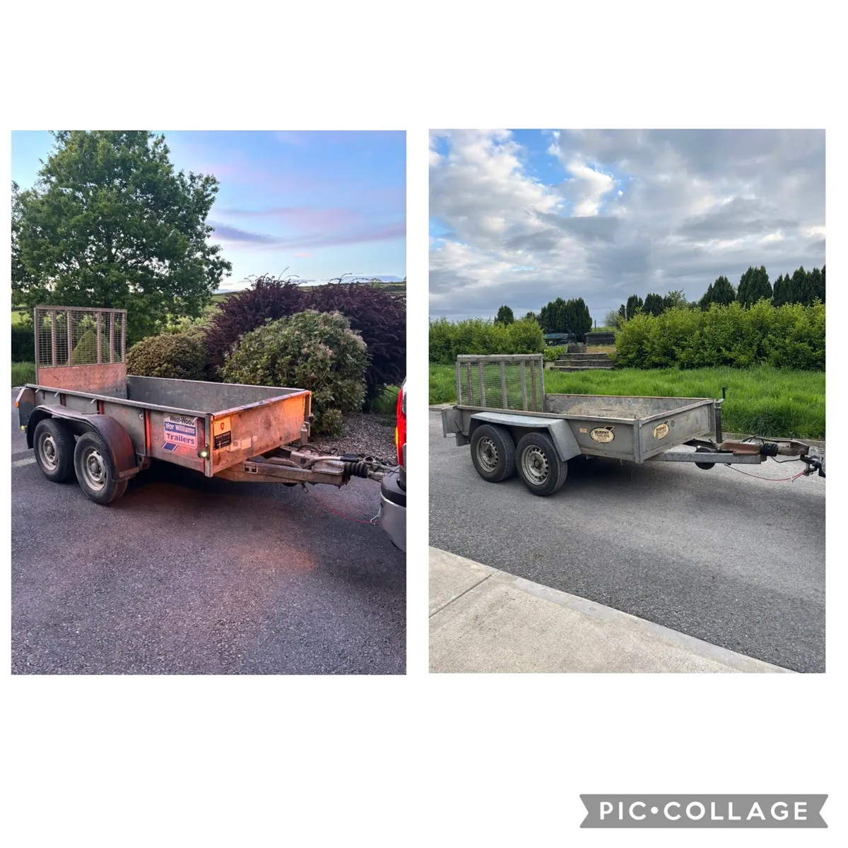 2x 8x4”6 Plant/builders trailers - Image 1