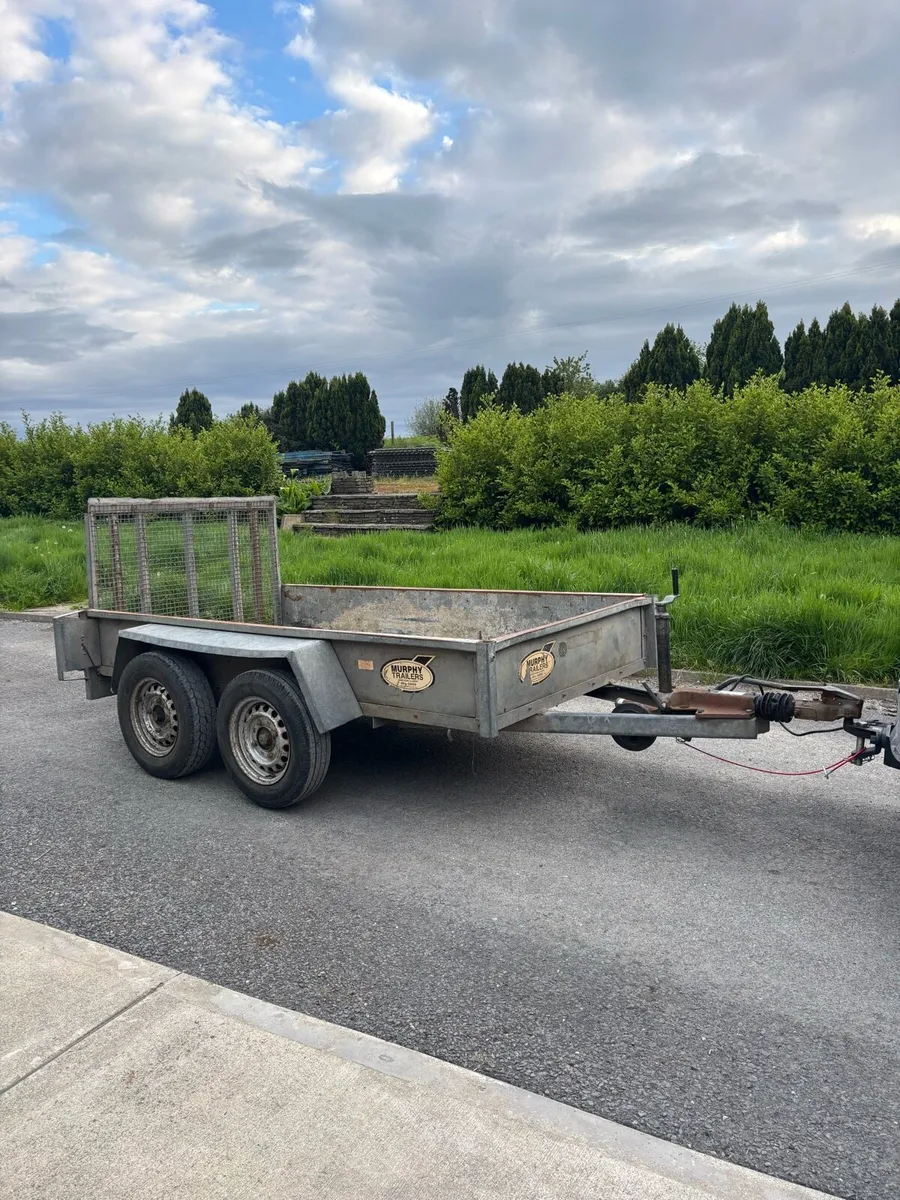 8x4”6 Murphy Plant/builders trailers - Image 1