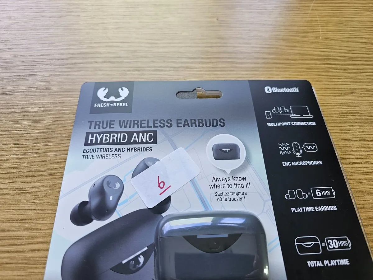 Earbuds with Hybrid ANC noise cancelling - Image 4