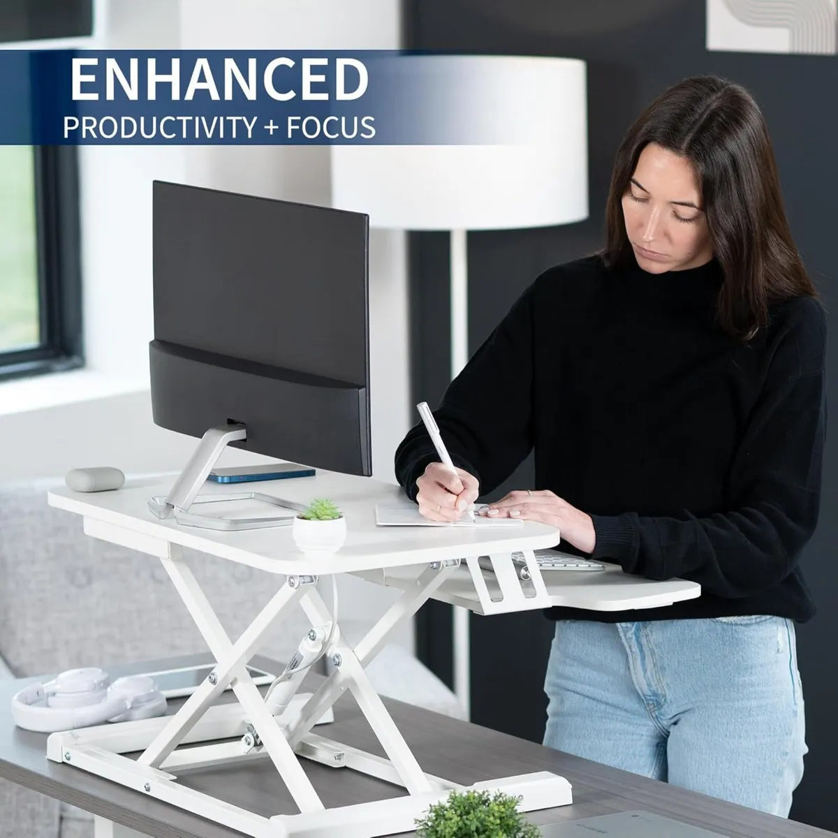 66 cm Desk Converter K Series Height Adjustable - Image 4