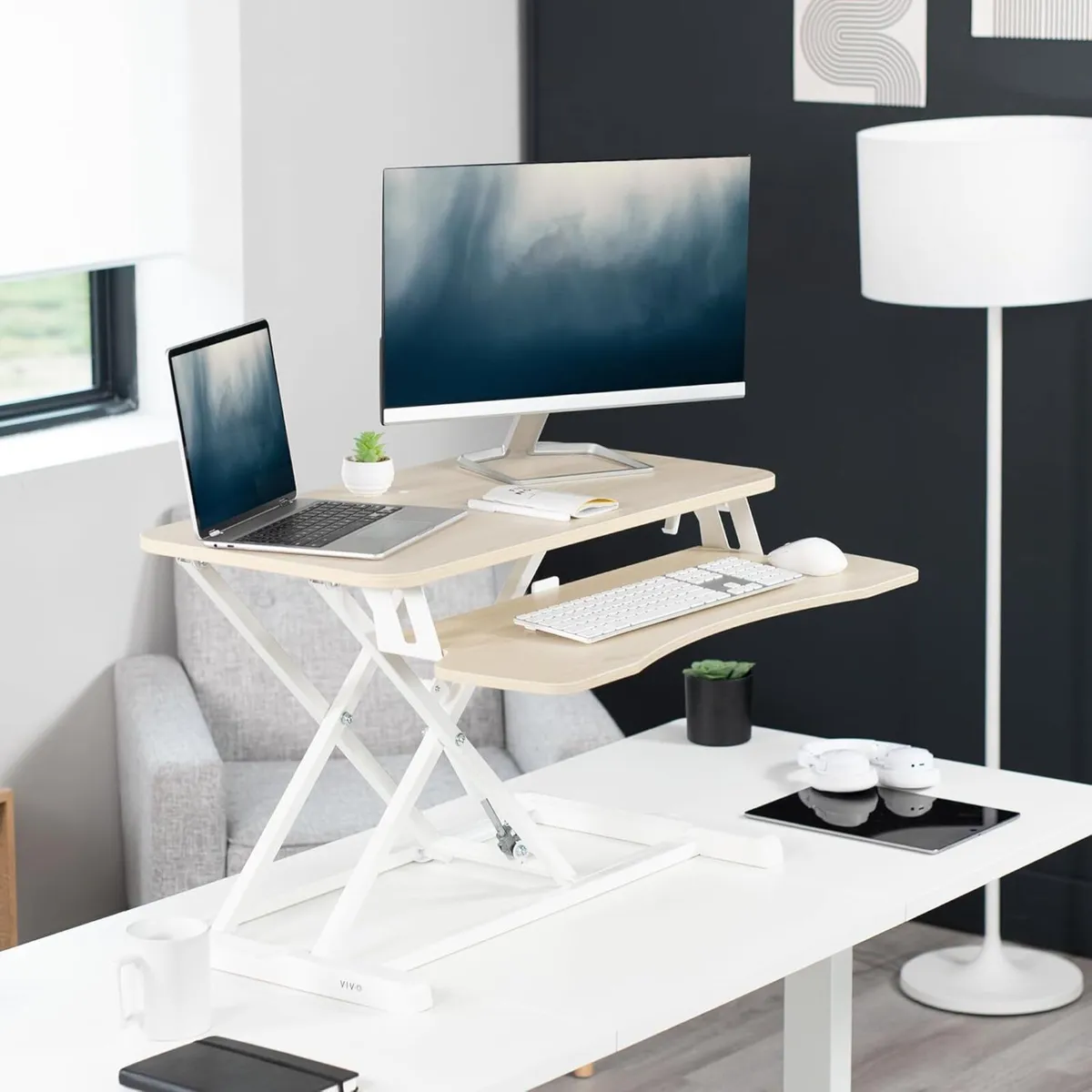 81cm Desk Converter K Series Height Adjustable - Image 2