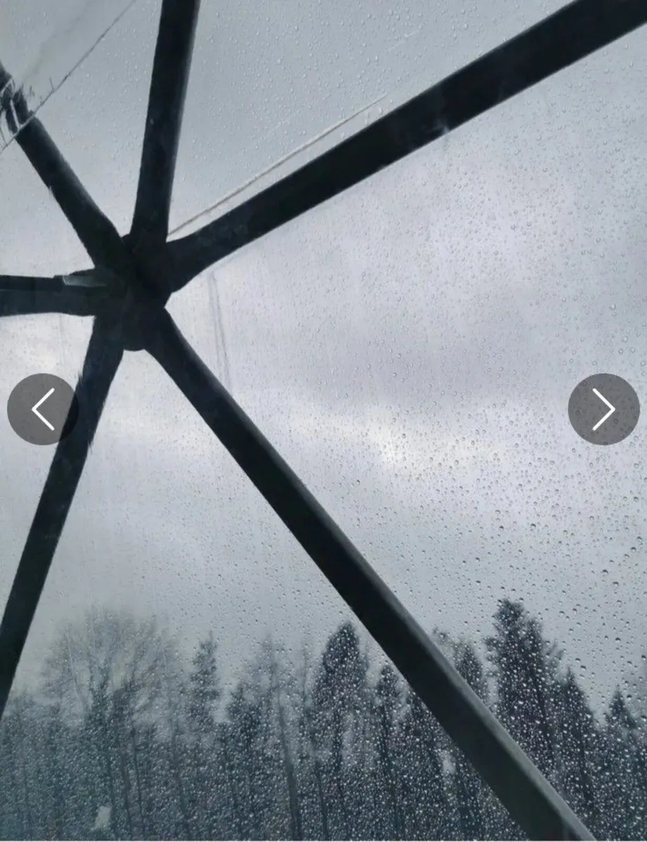 Deluxe 3m(10ft) Tinted Clear Dome Igloo Glamping - Image 4