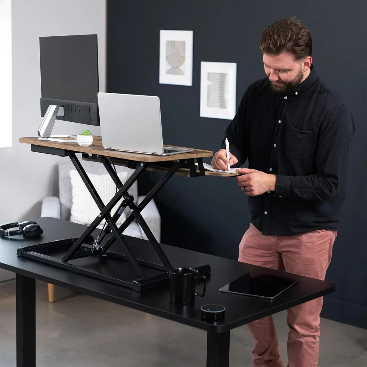 81cm Desk Converter K Series Height Adjustable - Image 4