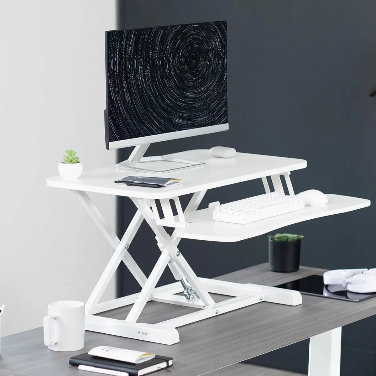 71 cm Desk Converter K Series Height Adjustable - Image 2
