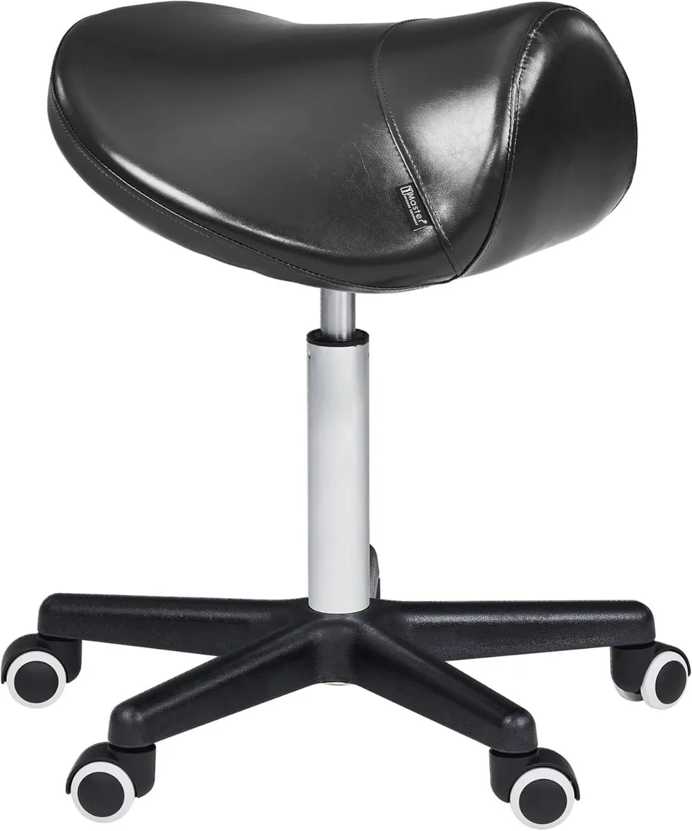Master Massage Saddle Stool Rolling Swivel Work - Image 1