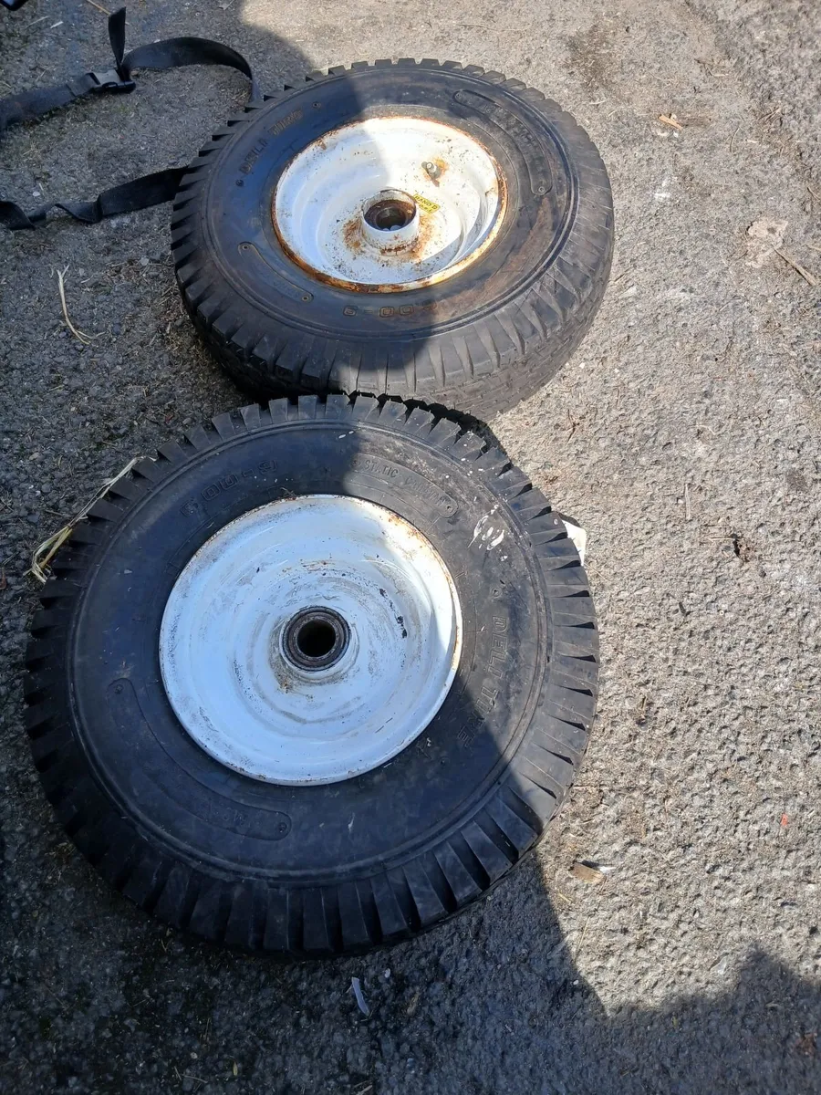 Mobile home wheels in great condition 100e - Image 3