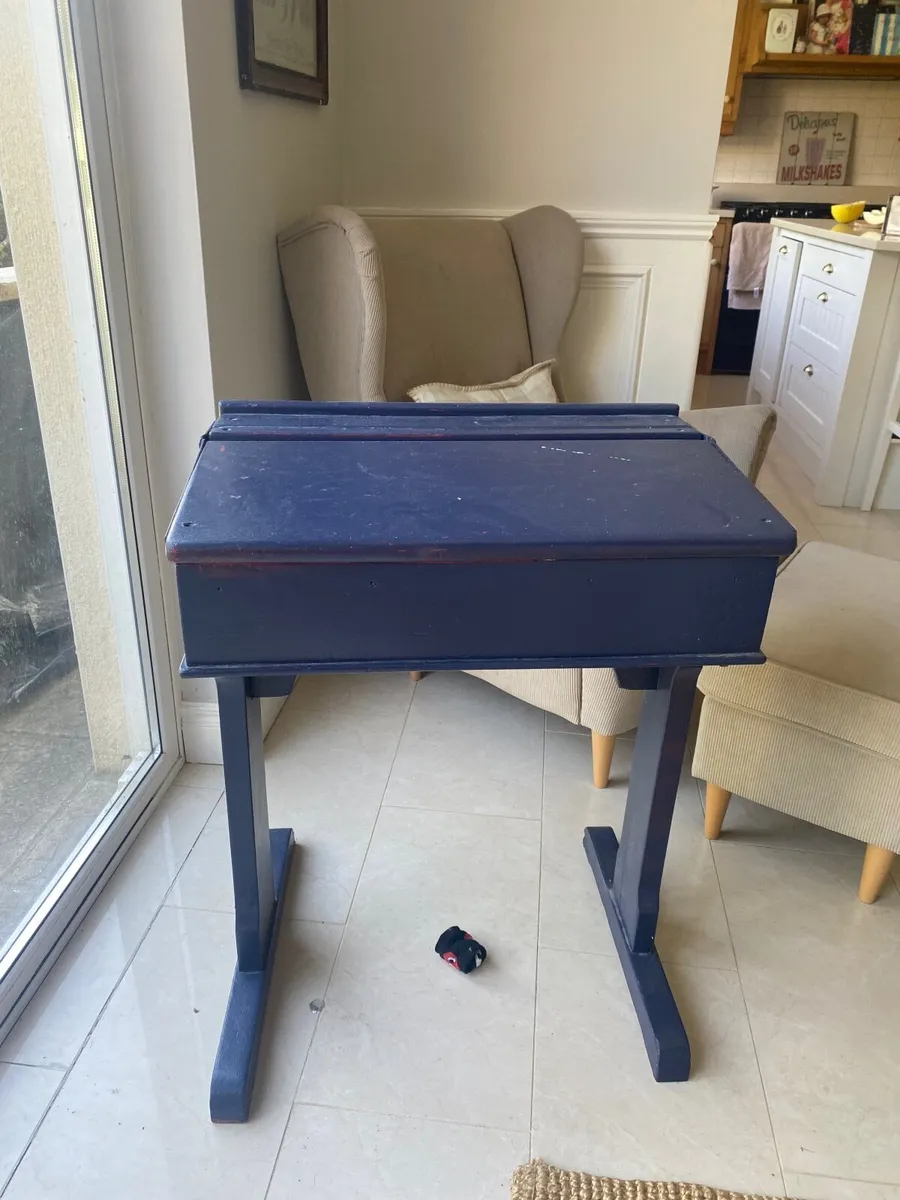 Vintage School desk - Image 3