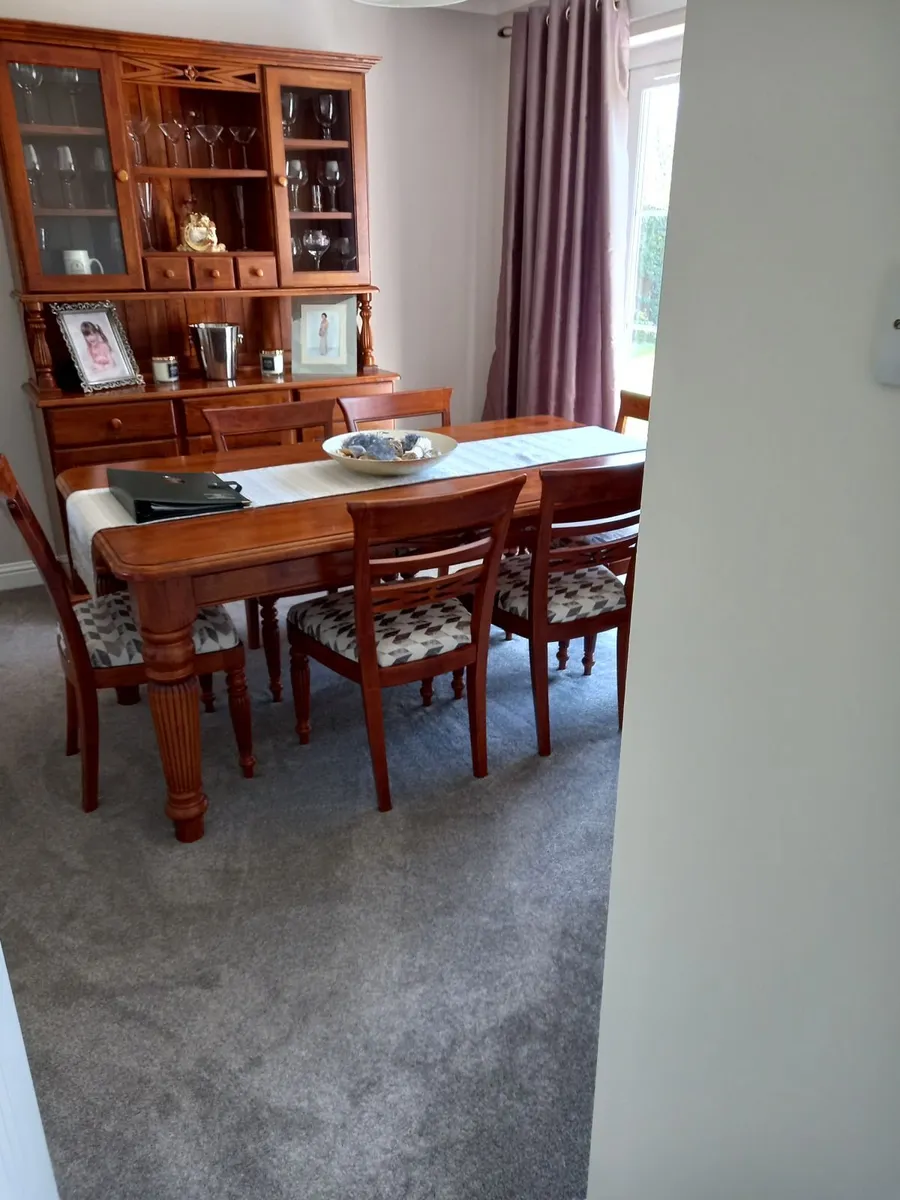 Dining Table, 6 Chairs - Image 3