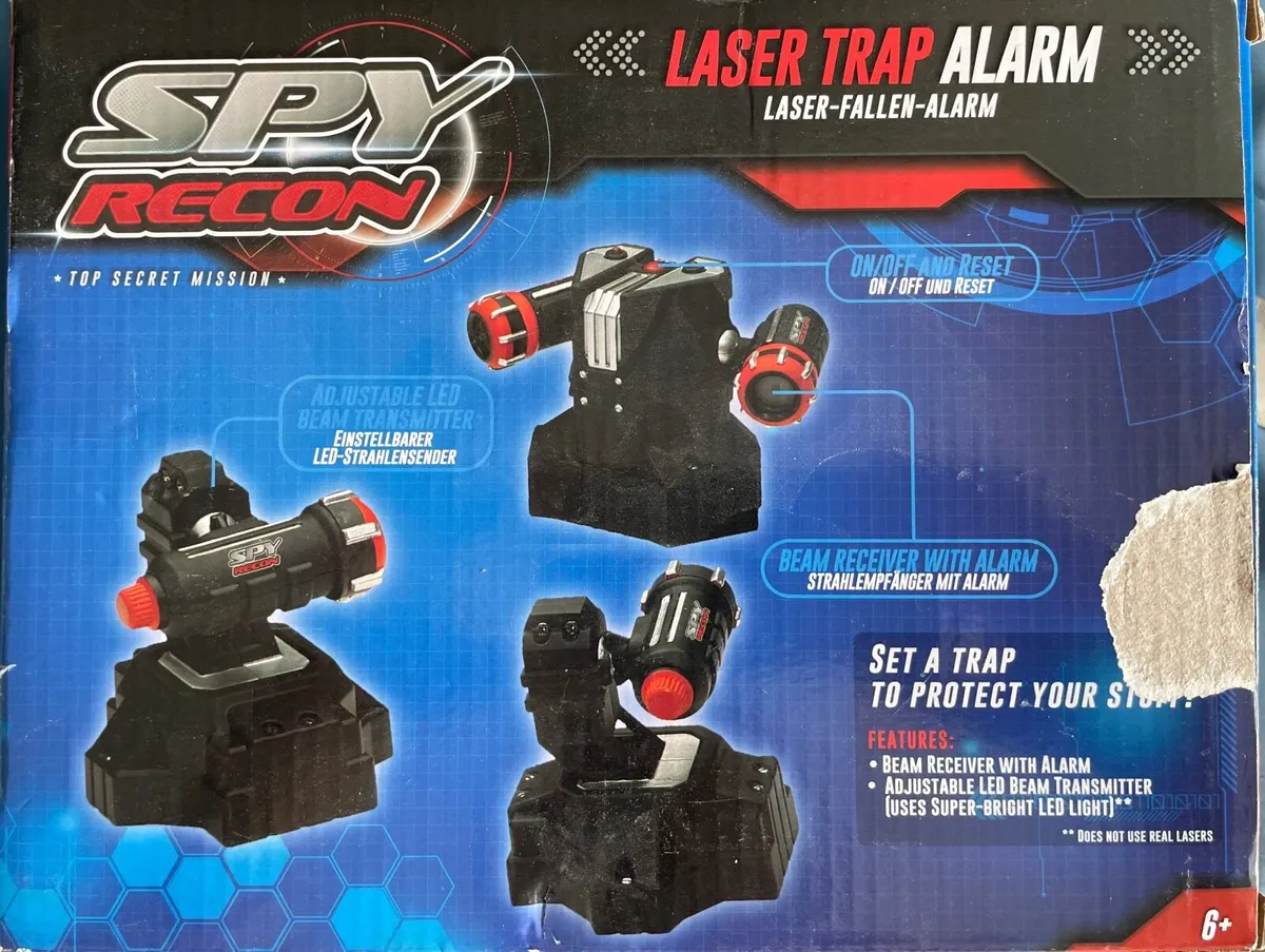 SpyX Lazer Trap Alarm toy set - Image 2