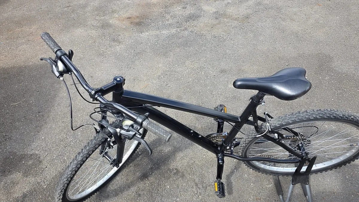 ROCKRIDER 26" Touring Mountain Bike ST 50 - Black - Image 2