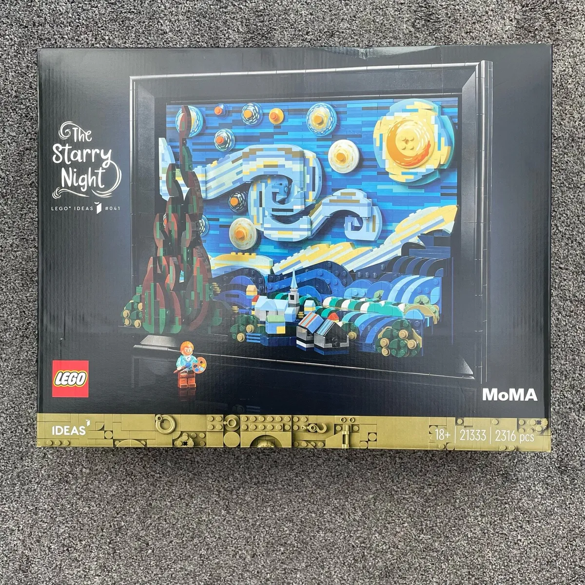 Vincent van Gogh - The Starry Night Lego Set - Image 1