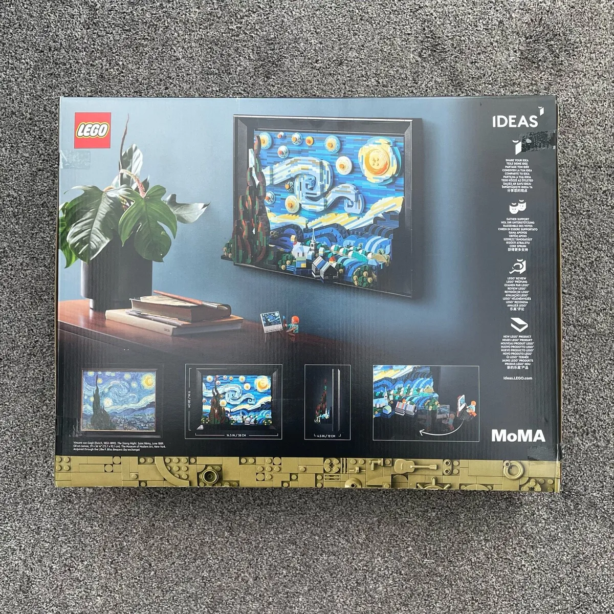Vincent van Gogh - The Starry Night Lego Set - Image 2