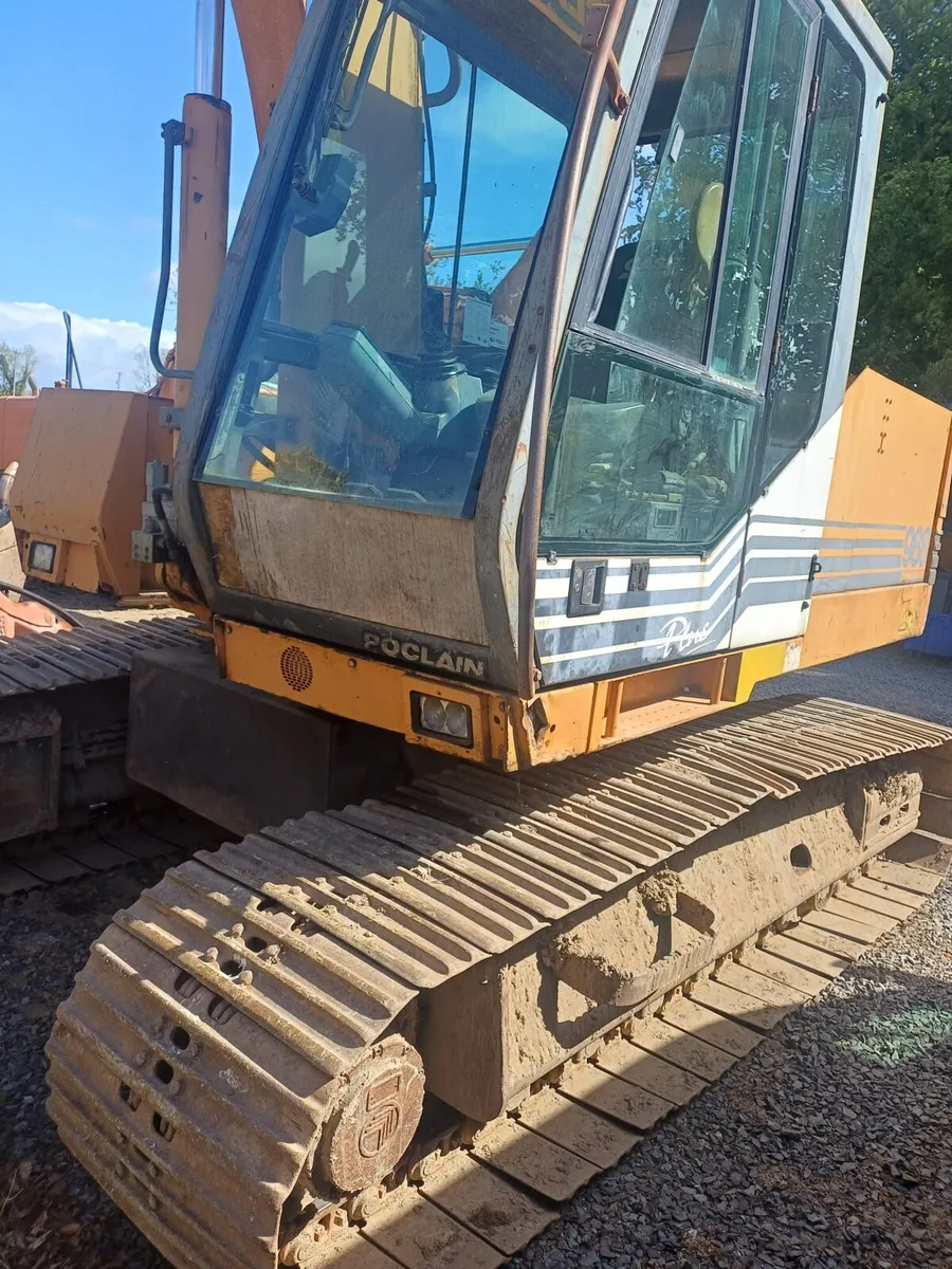 Case 988 poclain 18 tonne excavator