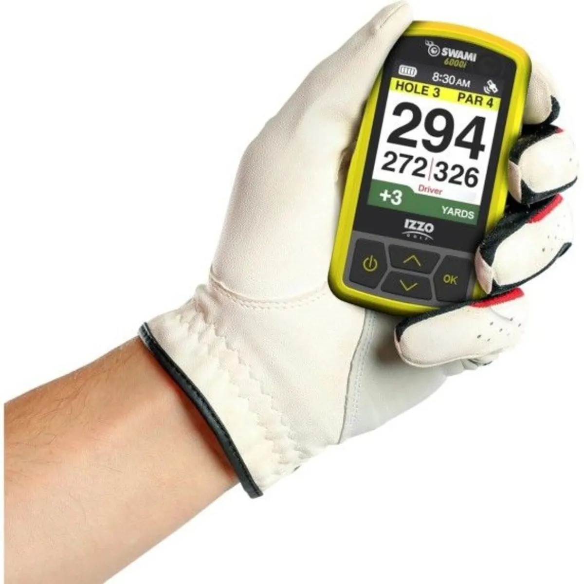 Izzo Swami 6000i Golf GPS - Yellow - Image 3