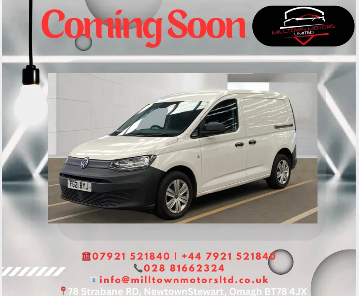 Volkswagen Caddy C20 Commerce 2021 ON IRISH PLATES - Image 1