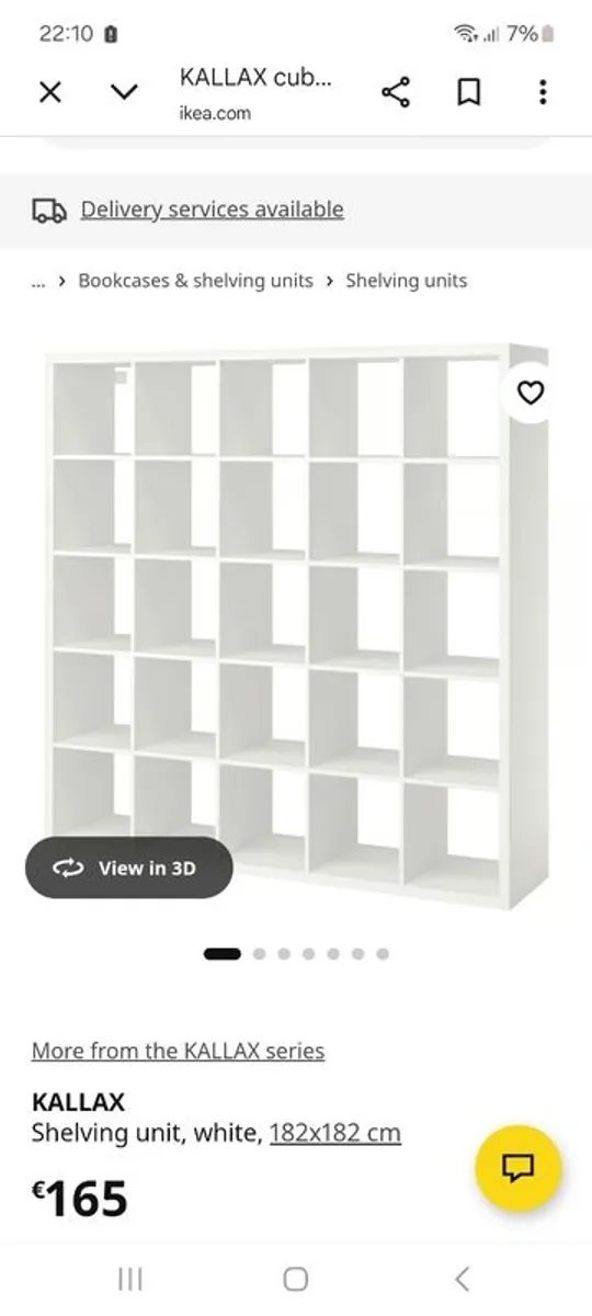 Ikea KALLAX Shelving unit - Image 2
