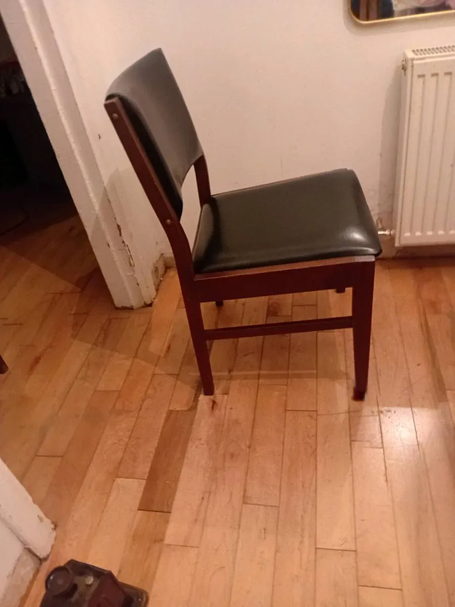 crannac mid century dining chairs x5 - Image 3