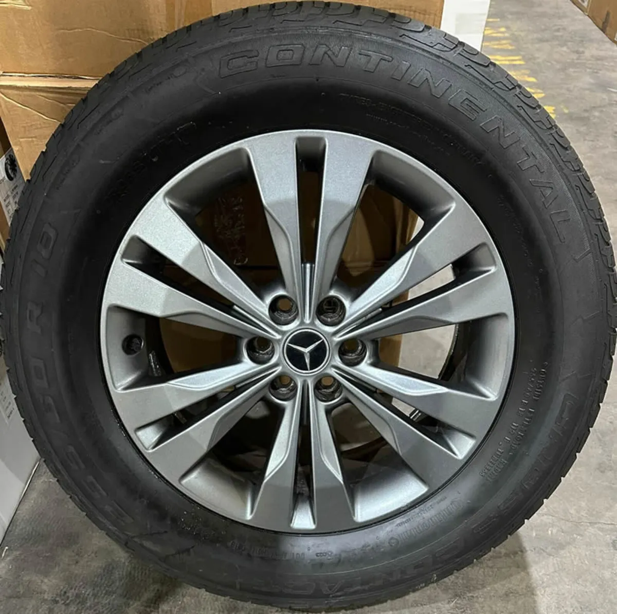18" GENUINE MERCEDES X-CLASS ALLOYS & CONTINENTALS - Image 2