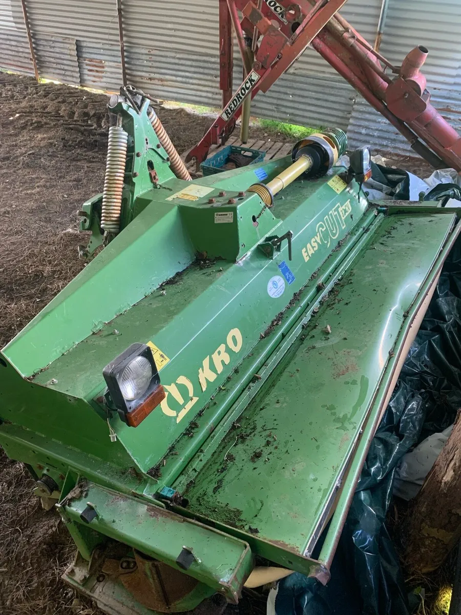 Krone front mower