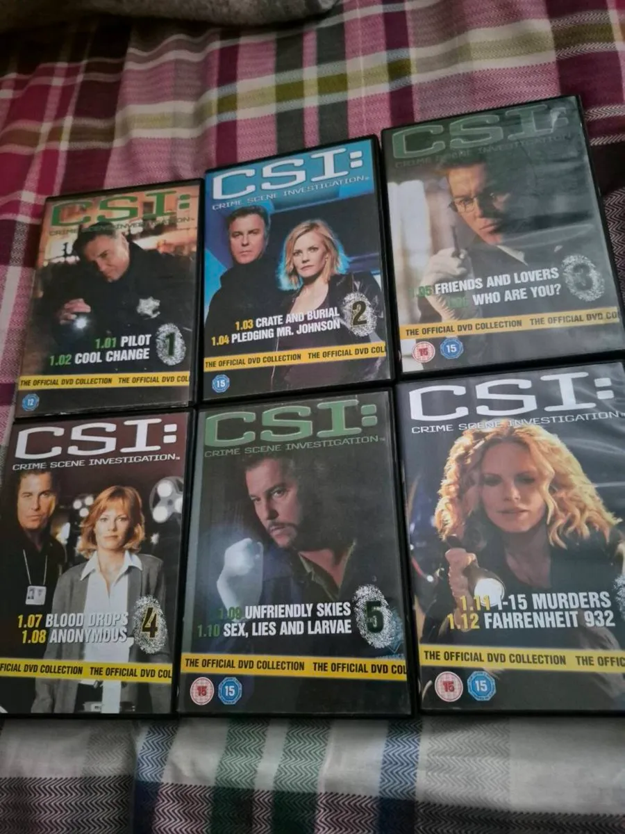 CSI DVDS - Image 1