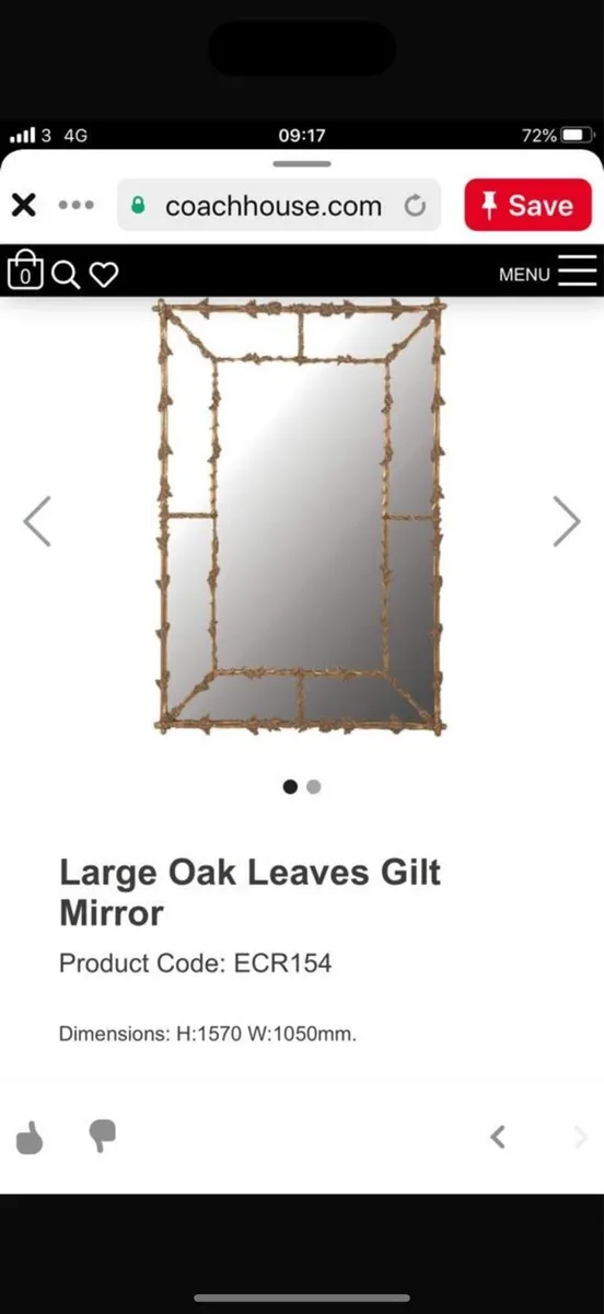 Gold Mirror
