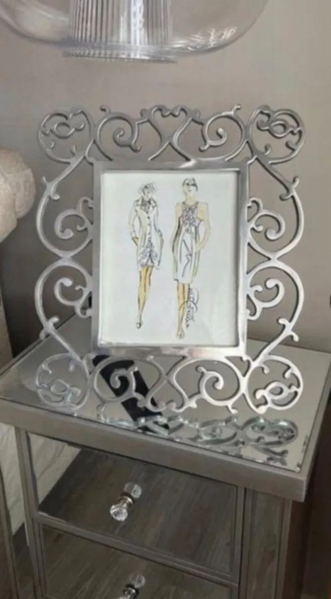 Paul Costelloe Silver Metal Photo Frame