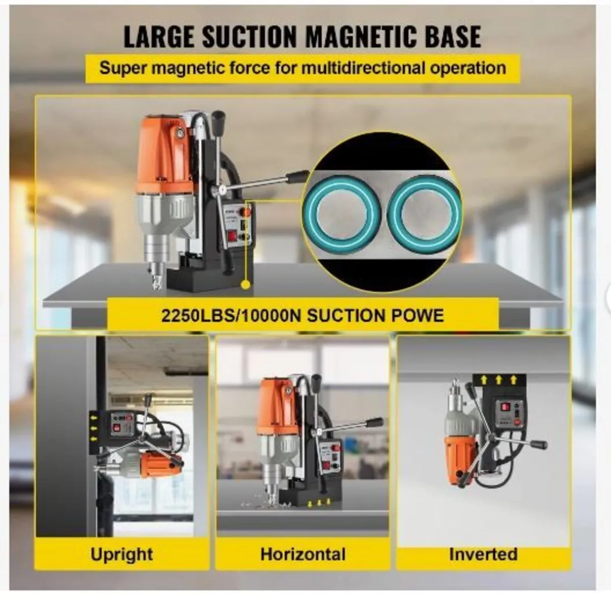 Magnetic Drill 220V-240V - Image 4