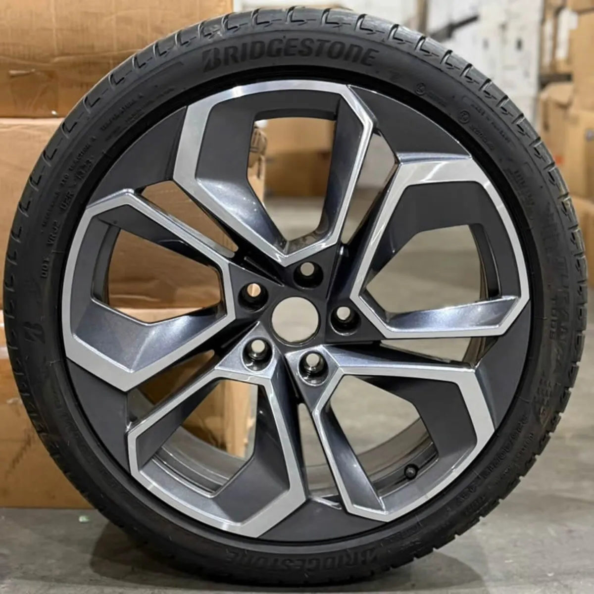 19" GENUINE SKODA OCTAVIA VRS MK4 ALLOYS - Image 2