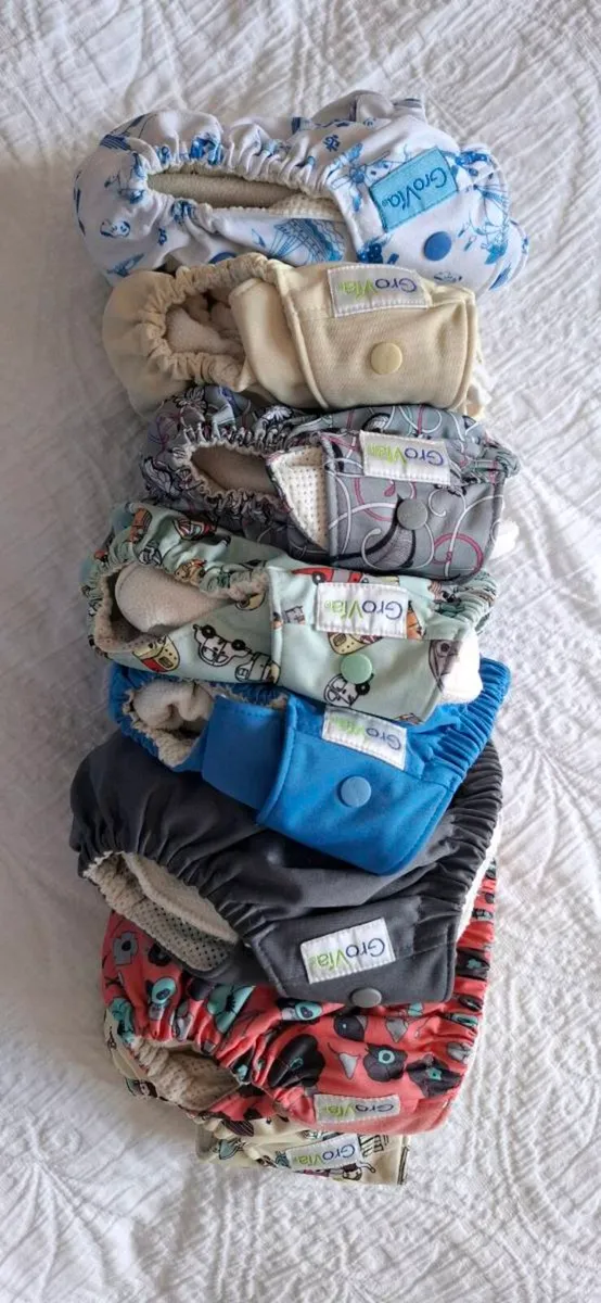 Grovia hybrid cloth nappies - Image 3