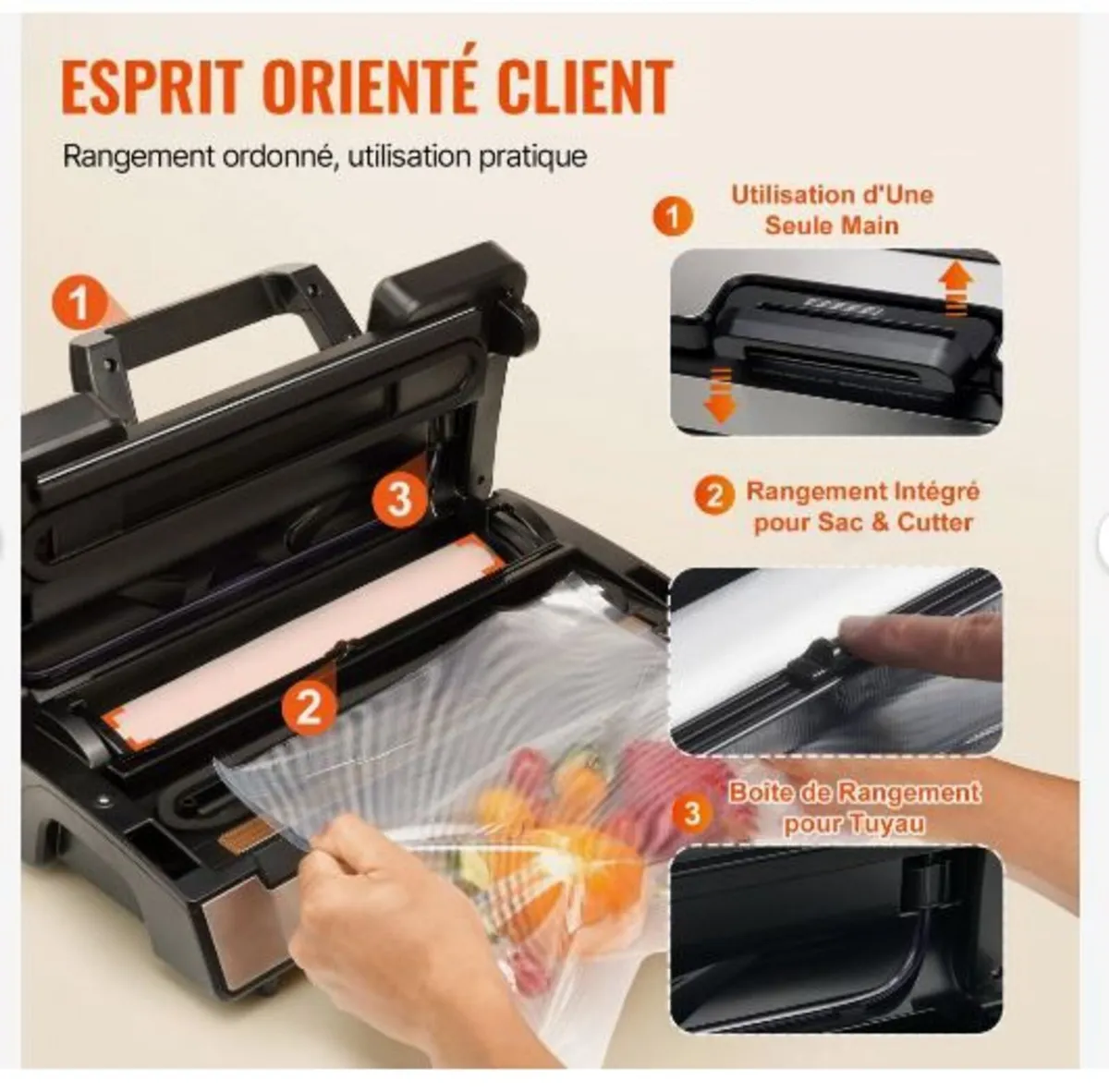 Vacuum Sealer Machine Food Preservation - Image 3