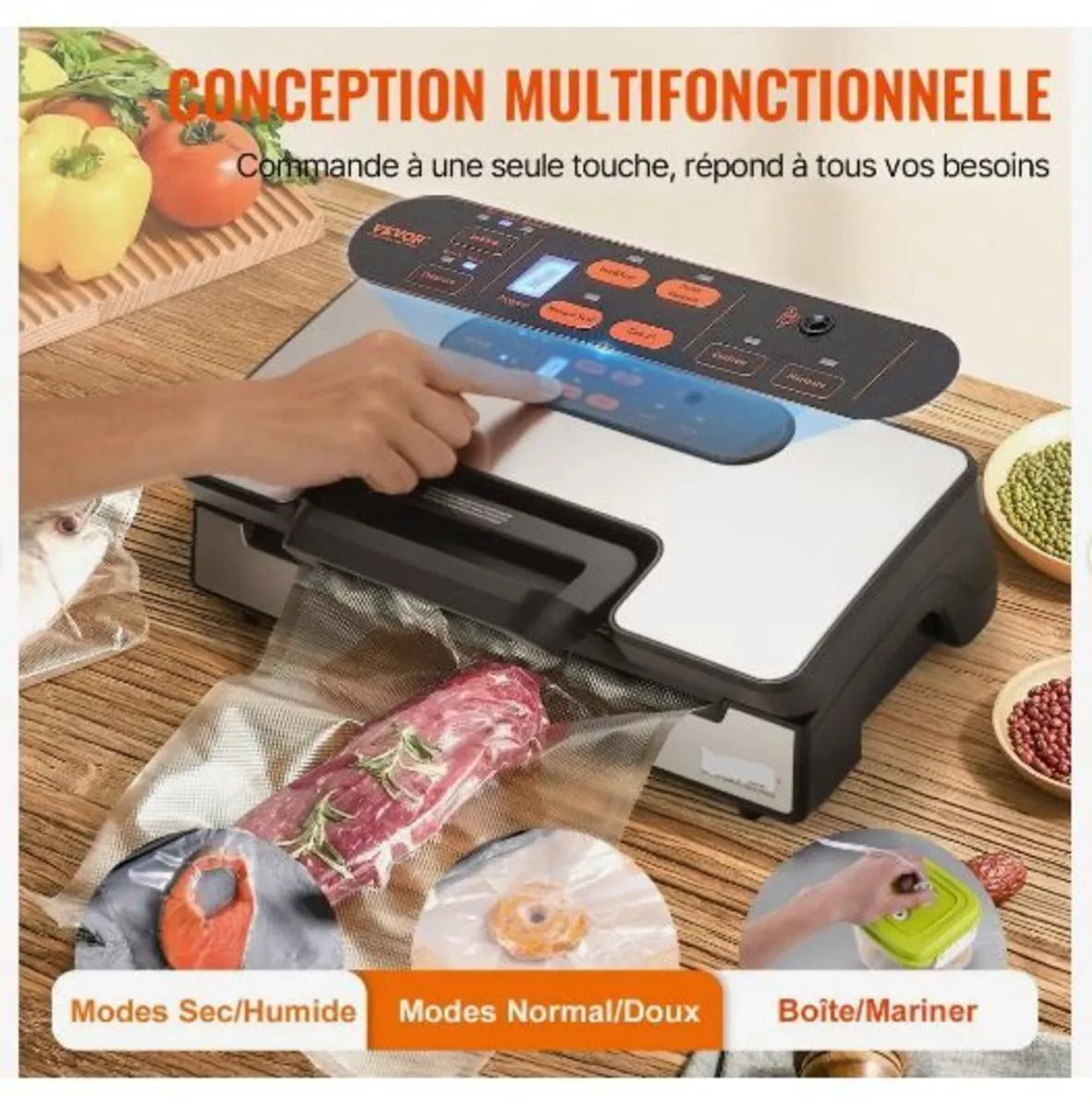 Vacuum Sealer Machine Food Preservation - Image 4