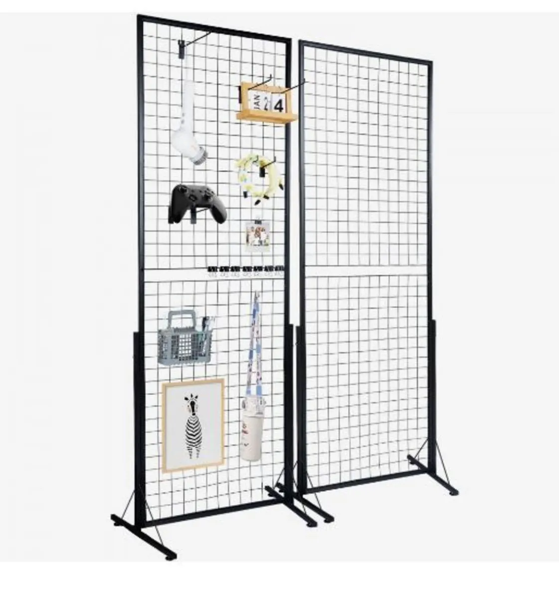 61 x170.7 cm Grid Wall Panels Tower, 2 Packs - Image 1