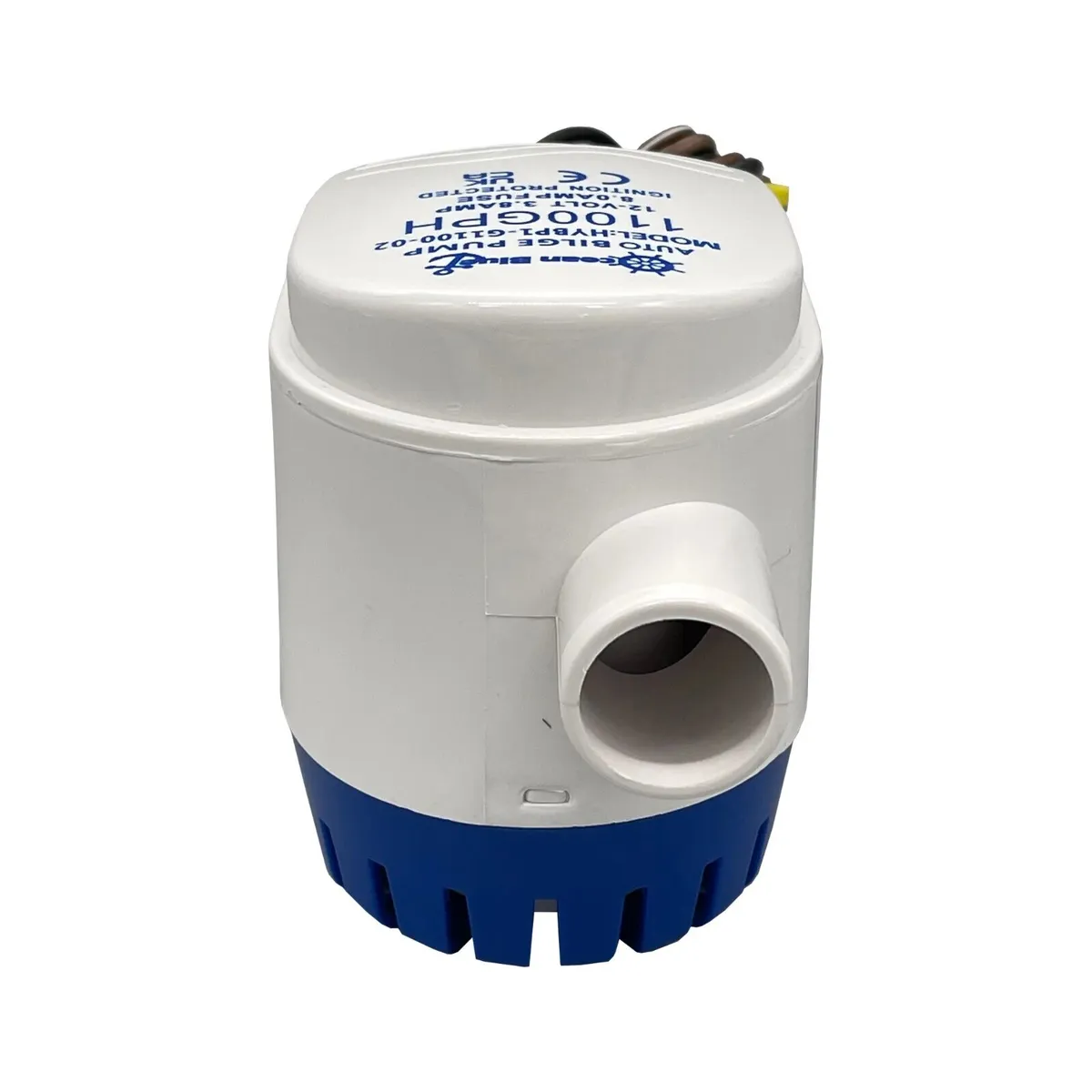750GPH 12V  Marine Automatic Auto Bilge Pump - Image 2