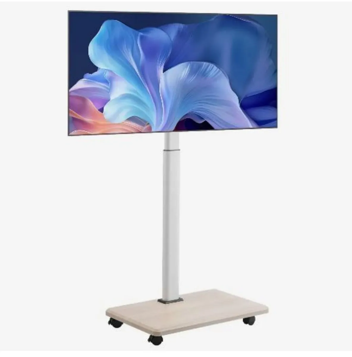 Rolling TV Stand, Mobile TV Cart for 32-70 Inch - Image 1