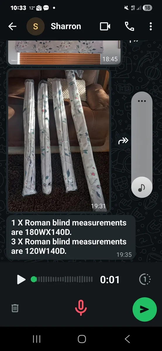 Roman blinds - Image 3