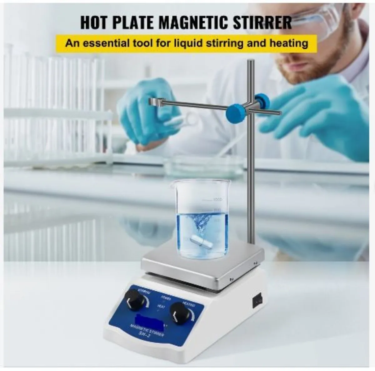 SH-2 Magnetic Stirrer Laboratory Magnetic - Image 2