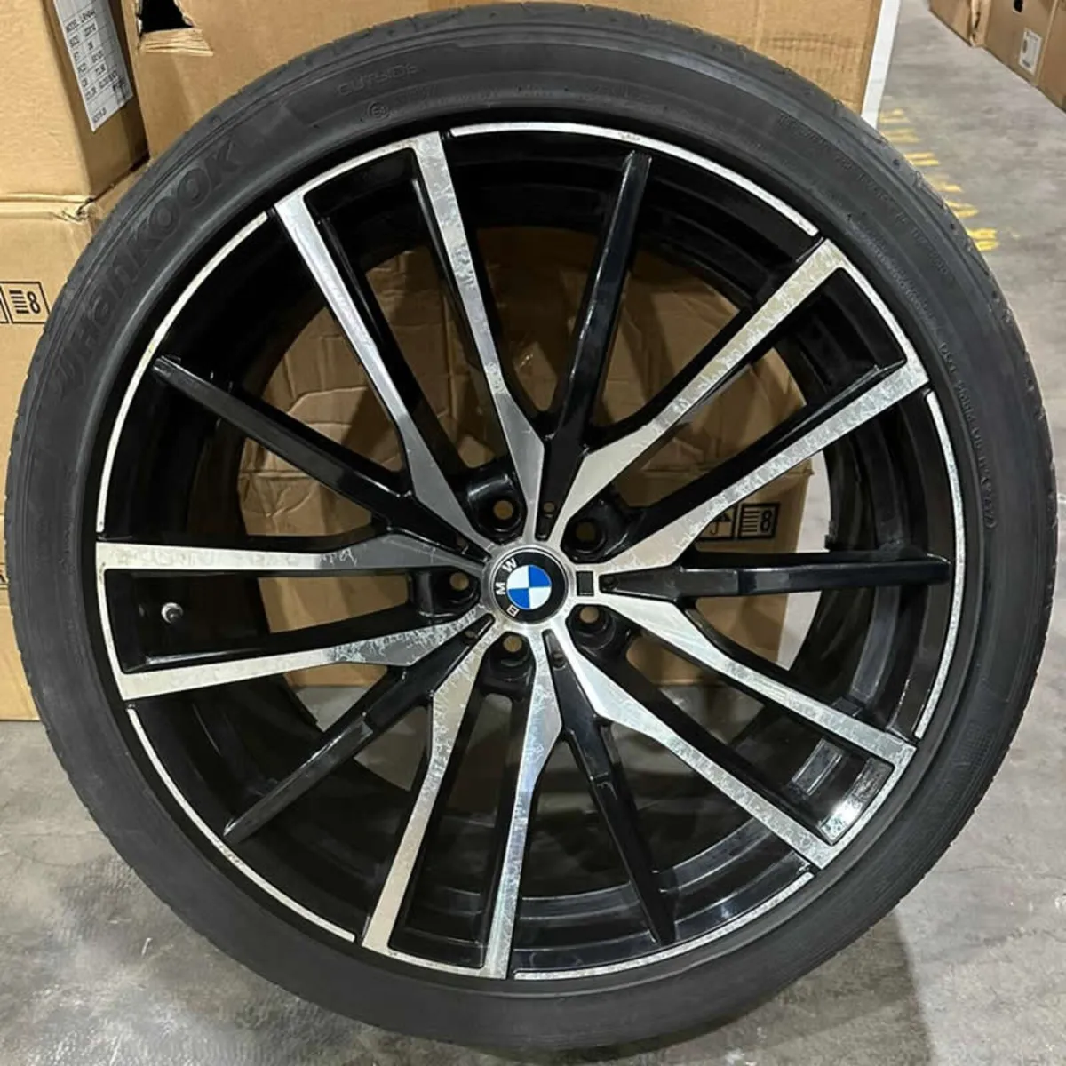 22" G05 M50D STYLE ALLOY WHEELS & TYRES 5x112 - Image 4