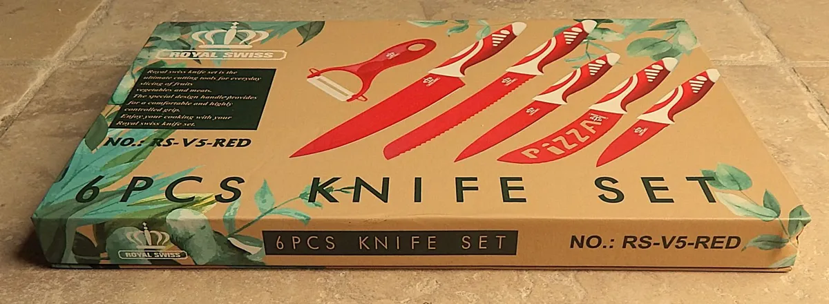 6 Piece Royal Swiss Knife Set - Image 3