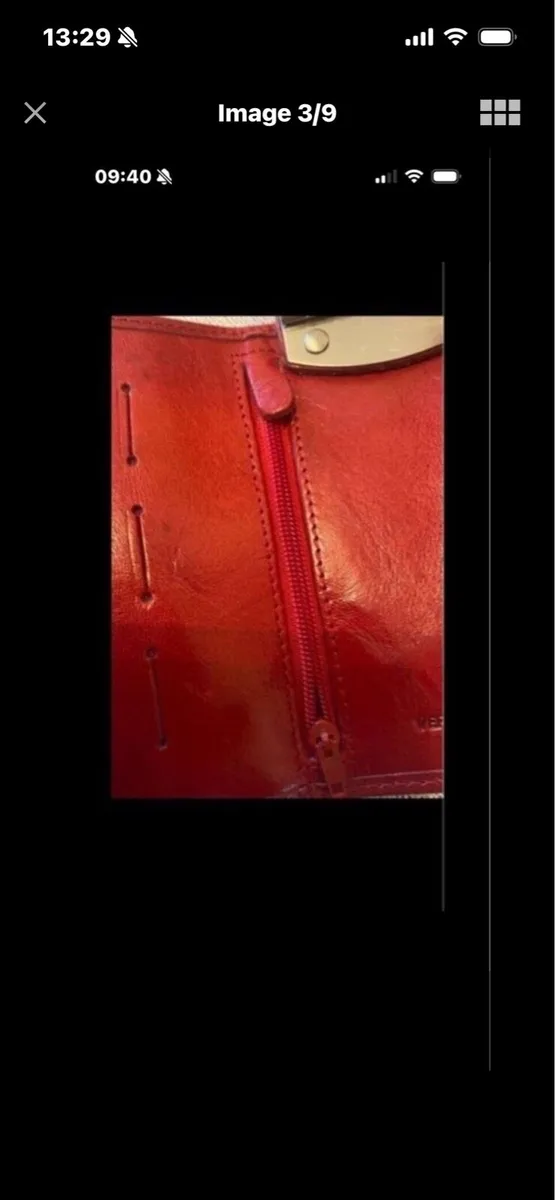 Leather ( Vera Pelle) Key / Money/ Card Wallet - Image 3