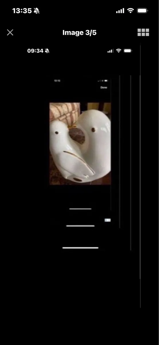 Ceramic Lovebirds - Image 3