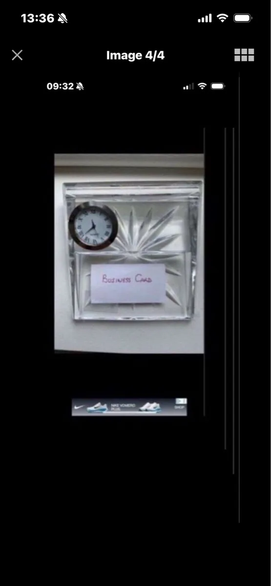 Waterford Crystal Desk Clock - Image 4