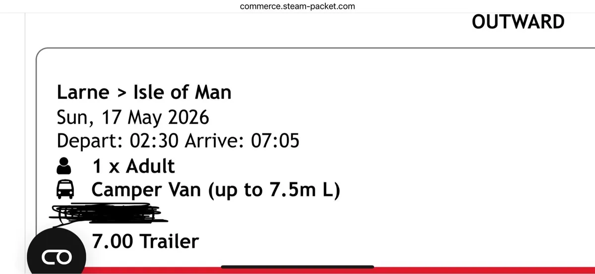 Isle of Man tt campervan - Image 2