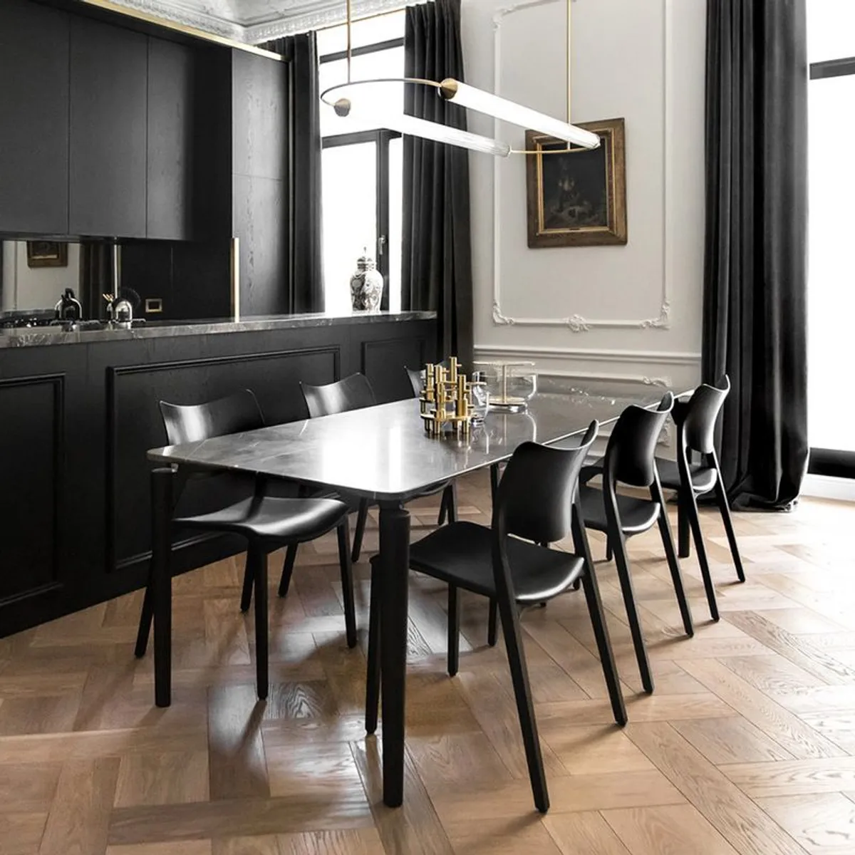 Kitchen Chairs x set of 5 - Image 2