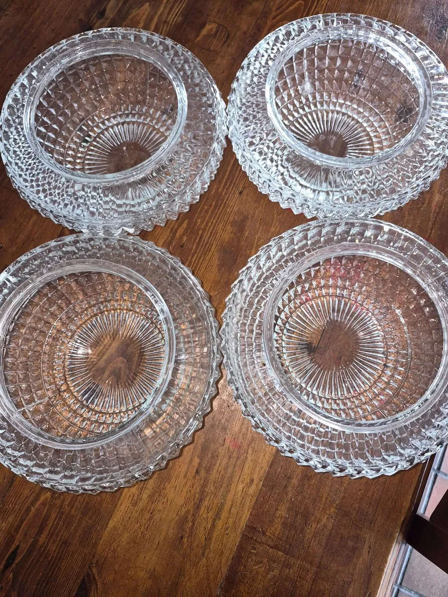 Vintage glass light ceiling shades - Image 2