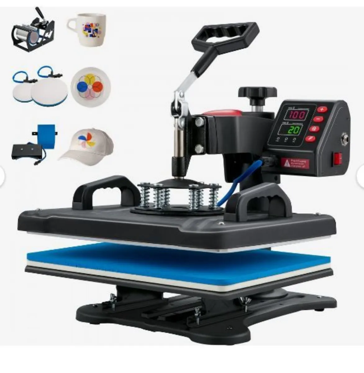 Heat Press, 5 in 1 Heat Press Machine - Image 1