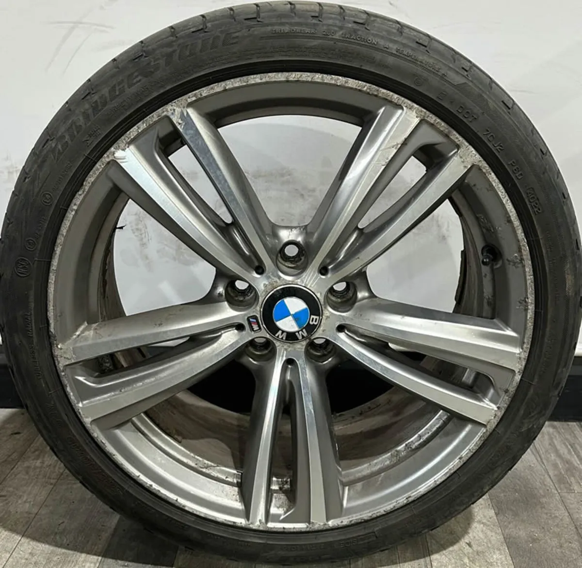 19" GENUINE BMW 442M F30 F31 Alloy Wheels & Tyres - Image 2