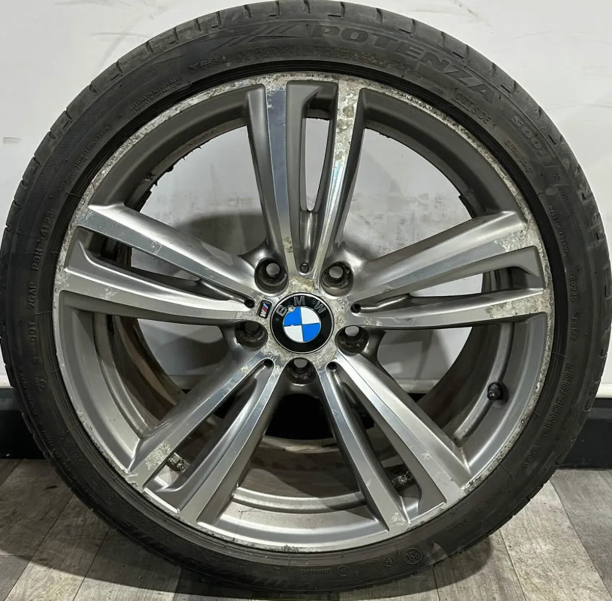 19" GENUINE BMW 442M F30 F31 Alloy Wheels & Tyres - Image 4
